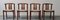 Dining Chairs attributed to Peter Hvidt, Set of 4, Image 1