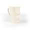Tazas Kissing de cerámica blanca de Studio Zwartjes. Juego de 2, Imagen 8