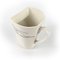 White Ceramic Kissing Mugs by Studio Zwartjes, Set of 2 10