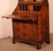 19th Century English Glazed Secretaire Bookcase in Walnut, Image 6