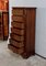 Narrow Chest of Drawers in Mahogany, Late 19th Century 14