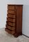 Narrow Chest of Drawers in Mahogany, Late 19th Century 5