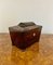 Willian IV Rosewood Tea Caddy, 1800s, Image 3