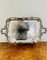 Victorian Silver Plated Ornate Serving Tray, 1880s 6