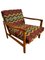 Armchairs in Woven Mind the Gap Upholstery by Zenon Bączyk, Europe, 1960s, Set of 2, Image 9