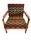 Armchairs in Woven Mind the Gap Upholstery by Zenon Bączyk, Europe, 1960s, Set of 2 14