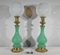 Opaline Glass and Bronze Table Lamps, Late 19th Century, Set of 2 25