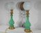 Opaline Glass and Bronze Table Lamps, Late 19th Century, Set of 2 4