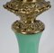 Opaline Glass and Bronze Table Lamps, Late 19th Century, Set of 2, Image 9