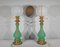 Opaline Glass and Bronze Table Lamps, Late 19th Century, Set of 2 23