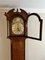Long George III 8 Day Brass Face Case Clock, 1800s, Image 2
