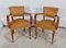 Bridge Armchairs in Beech, 1950s, Set of 2 1