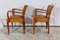 Bridge Armchairs in Beech, 1950s, Set of 2 20