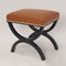 Art Deco Stool in Black, 1930s 7