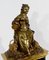 Péndulo de bronce y mármol de estilo Luis XVI, de principios del siglo XIX, Imagen 5