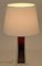 Red Core Doublecoated Glass Table Lamp by Carl Fagerlund for Orrefors, 1950s 5