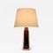 Red Core Doublecoated Glass Table Lamp by Carl Fagerlund for Orrefors, 1950s, Image 3
