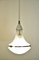 Lampe à Suspension Luzette en Cuivre Émaillé Blanc et Acier par Peter Behrensaeg, Allemagne, 1920s 4