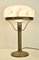 Lámpara de mesa modernista de latón y vidrio, Suecia, años 20, Imagen 2