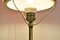 Lámpara de mesa Grace sueca de latón y vidrio, Suecia, años 20, Imagen 6