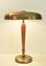 Große schwedische Art Deco GraceTischlampe von Harald Notini für Böhlmarks Ab 3