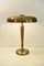 Large Art Deco Swedish GraceTable Lamp by Harald Notini for Böhlmarks Ab 7