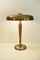 Large Art Deco Swedish GraceTable Lamp by Harald Notini for Böhlmarks Ab, Image 7