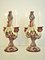 19th Century Majolica Demon Candelabras by Cantagalli, Italy, Set of 2 3