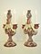 19th Century Majolica Demon Candelabras by Cantagalli, Italy, Set of 2, Image 3