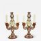 19th Century Majolica Demon Candelabras by Cantagalli, Italy, Set of 2 1