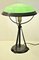 Swedish Grace Bronze Patinated Metal and Glass Table Lamp, Sweden 3