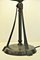 Swedish Grace Bronze Patinated Metal and Glass Table Lamp, Sweden 7