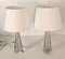 Large Art Glass Table Lamps by Vicke Lindstrand for Kosta Boda, 1960s, Set of 2 1