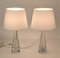 Large Art Glass Table Lamps by Vicke Lindstrand for Kosta Boda, 1960s, Set of 2 2