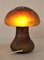 Mushroom-Shaped Glass Table Lamps by Monica Backström for Kosta Boda, 1960s, Set of 2, Image 7
