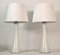 Swedish Modern Glass and Teak Table Lamps by Bernt Nordstedt for Bergboms, Set of 2 9