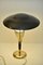 Lampada da tavolo in ottone e acciaio di Svend Aage Holm Sörensen per Holm Sørensen & Co, Danimarca, anni '50, Immagine 6
