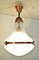 Lámpara colgante Luzette alemana de cobre con varilla corta de Peter Behrens para Behr, Imagen 2