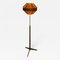 Pine Veneer Floor Lamp Tripod by Hans-Agne Jakobsson, Ellysett for Bergboms G-34 5