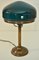 Swedish Grace Copper and Hand Blown Glass Table Lamp, 1925 7