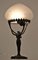Jugendstil Tischlampe von Lucien Edouard Alliot für Judgendstil 3
