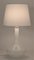 Lampada da tavolo grande in vetro di Johansfors, Svezia, anni '60, Immagine 2