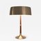 Large Teak and Brushed Aluminium Table Lamp by Asea, 1950s, Image 5