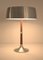 Grande Lampe de Bureau en Teck et Aluminium Brossé par Asea, 1950s 2