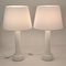 Large Art Glass Table Lamps by Bergboms, Sweden, 1960s, Set of 2 4