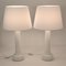 Large Art Glass Table Lamps by Bergboms, Sweden, 1960s, Set of 2, Image 4