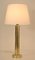 Large Modern Swedish Brass Table Lamp by Kosta Elarmatur, 1940s, Image 2