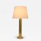 Large Modern Swedish Brass Table Lamp by Kosta Elarmatur, 1940s, Image 3