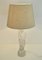 Lampe de Bureau Art Nouveau Art Déco en Verre Givré dans le style de Lalique 3