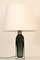 Doublecoated Blue-Green Glass Table Lamp by Carl Fagerlund for Orrefors, 1950s, Image 1